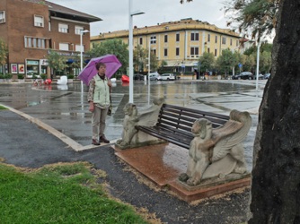 43.Regenspaziergang in Pesaro